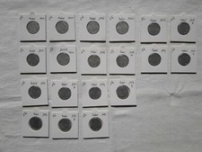 19 Pièces - 1 Franc Morlon - Alu - 1941 à 1959