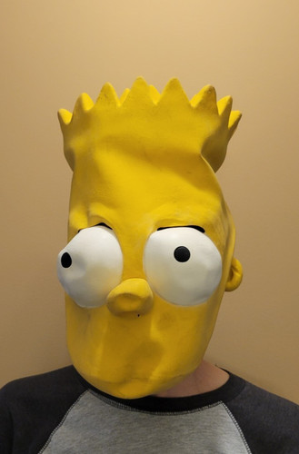1990 bart simpson rubber - 1990,
