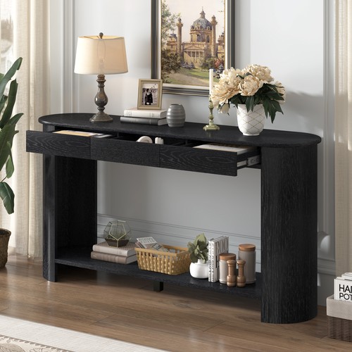 Modern oak veneer - veneer, console