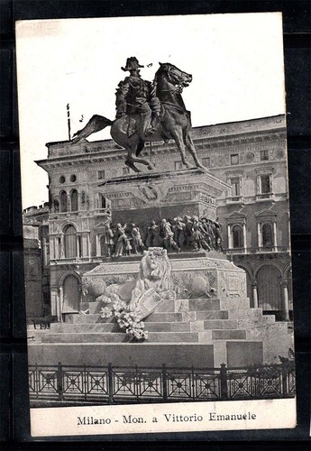 Milan 1900 carte postale - carte,