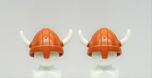 Cornes casque braun blanc - 2, x