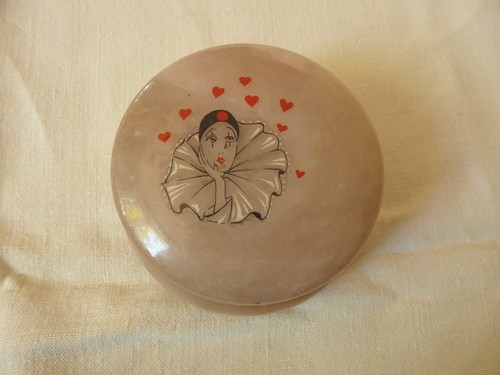 Vintage boite poudre ou - vintage,