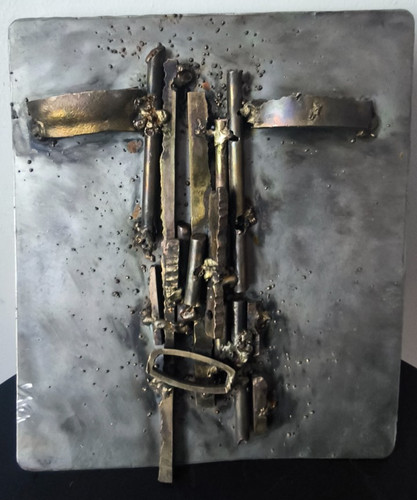 Sculpture métal vassas art - sculpture, r