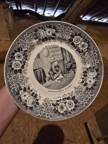 Assiette lebeuf milliet reine - lebeuf,