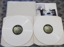 RARE LP DOUBLE BLANC ..THE BEATLES..SMO 2051/2052.LIMITED EDITION 1978 (Poster.)