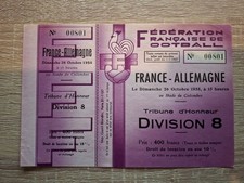 Billet Ticket Match Football