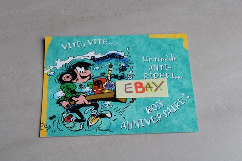 Carte postale gaston - postale,