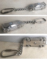 Porte-clé Burago Ferrari F 40 Italia 81 Ho 1/87ème métal