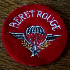Béret  Rouge Parachutistes