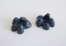 PLAYMOBIL (B4234) WESTERN - Lot de 2 Foyers en Pierres pour Feu de Camp