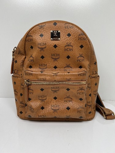 Mcm cognac brown medium - cognac,