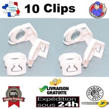 10 Clip fixation raccord durite tuyau filtre carburant PEUGEOT