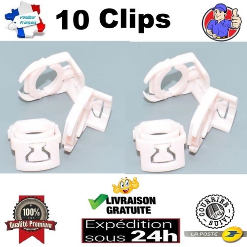 Clip fixation raccord - 10,