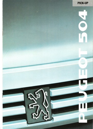 Peugeot 504 1989 pick - peugeot, pick-up