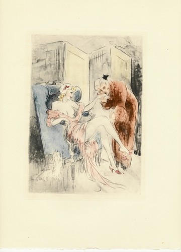 Louis icart eau forte - louis, eau-forte