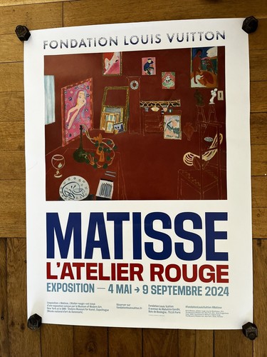 Affiche matisse atelier - l,
