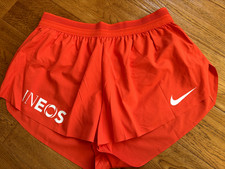 shorts Nike running track & field elite INEOS L orange neuf