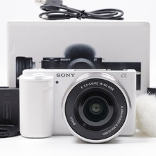 SONY ZV-E10L White w/SELP1650 (Shutter Count:992) [Top Mint] #5288TH