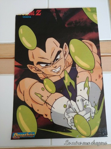Poster dragon ball - ball, vegeta