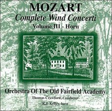 classical music CD MOZART
