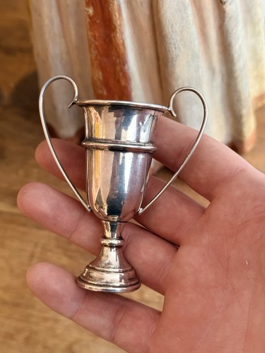 Coupe argent massif vers - coupe, en