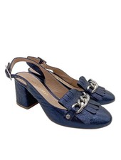 BRUNO PREMI Escarpin à bride arrière Dames Escarpins T EU 36 bleu