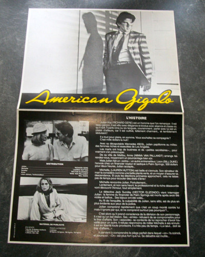 American gigolo synopsis - american, /synopsis