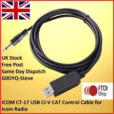 Ftdi USB Programmation Câble Icom Civ Chat IC7300 IC7400 IC7600 IC7700 IC7800