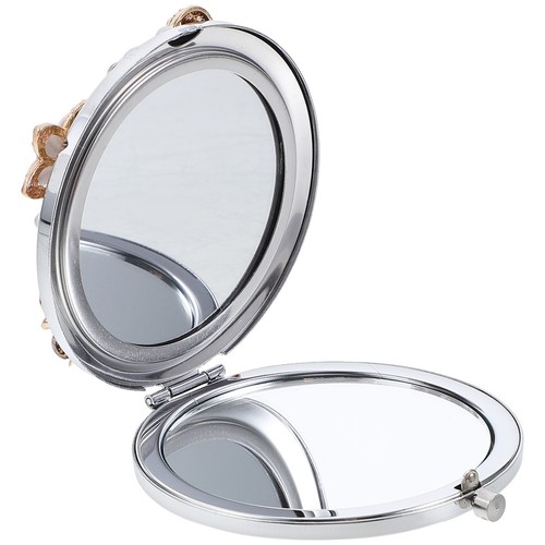 Mini miroir pliant fleurs - mini,