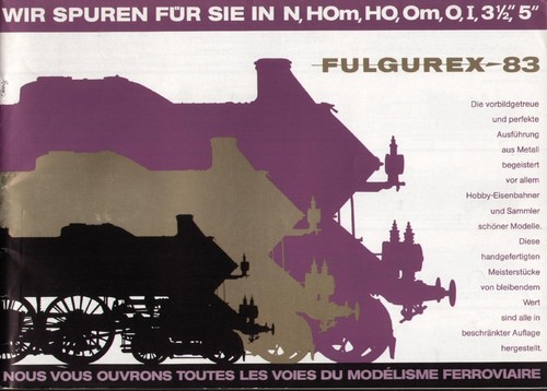 Catalog fulgurex 1983 gauge - fulgurex,