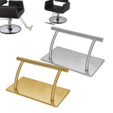 Repose-pieds élégant En Acier Inoxydable pour Salon de Coiffure