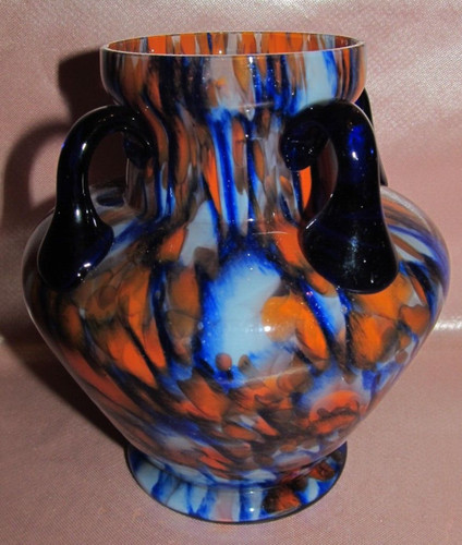 Vase verre vintage - en,