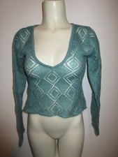 pull turquoise il est où le soleil? taille S