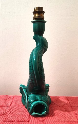 Lampe dauphin antique - lampe,
