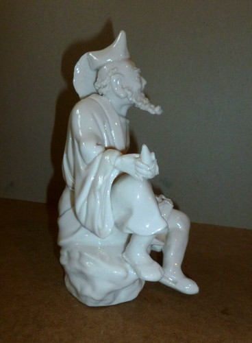 Personnage porcelaine blanc - personnage,