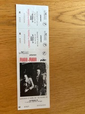 billet ticket place de concert