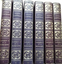 Napoléon III et  le Second Empire  par André  Castelot Taillandier,  6 volumes