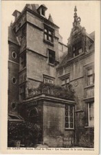CPA Caen Ancien Hotel de Than, les lucarnes (1233487)