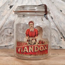 Advertising jar "Viandox Solid