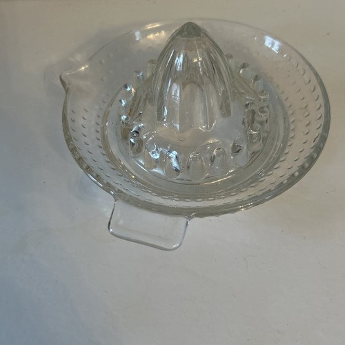 Ancien presse citron orange - orange, en