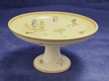 Dinette en faïence de Sarreguemines ancien compotier 