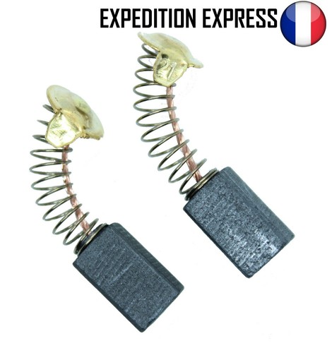 Paire charbons pour moteur - pour,