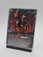 Carte Panini Fantasy Riders - FR - E chevalier rider N°17  - Argent