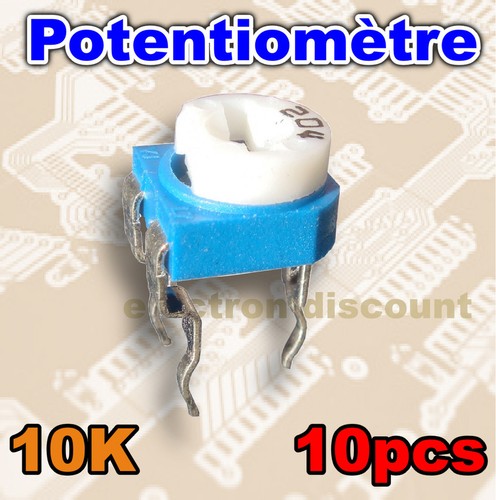 1525 10k potentiomètre - 1525-10k/10#,