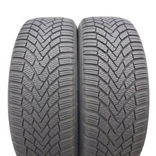 205 55 16 2X CONTINENTAL 205/55 R16 91T TS850 Pneus D'Hiver 6,5-7,2Mm 2015