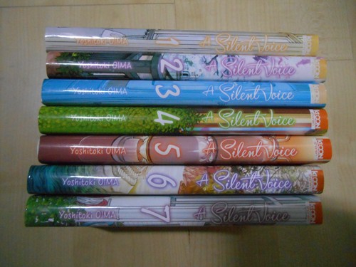 Lot manga silent voice - a,