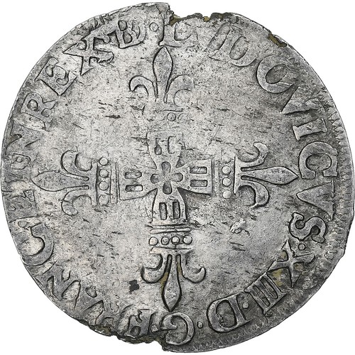France louis xiii - louis, ecu