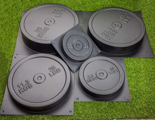 Diy concrete weight mold - set,