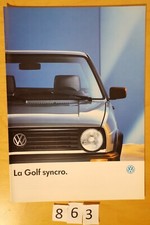 VW GOLF SYNCRO / SYNCRO GT