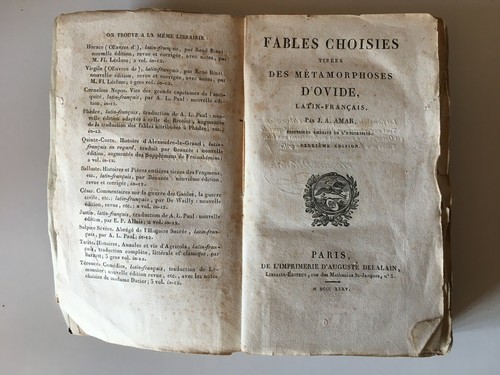 Amar fables choisies - fables,